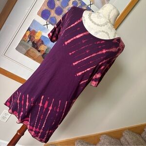 Sacred Threads Tie Dye Tunic Tee